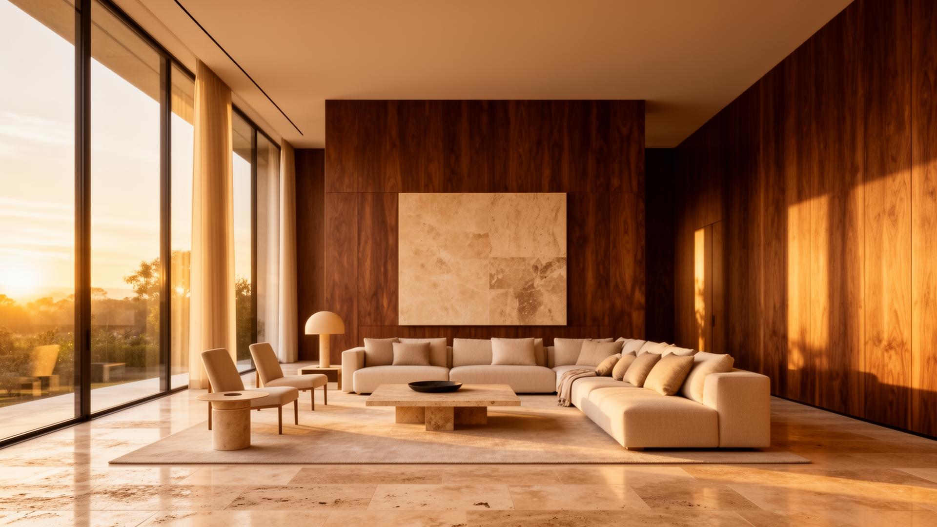 Luxury interior living room